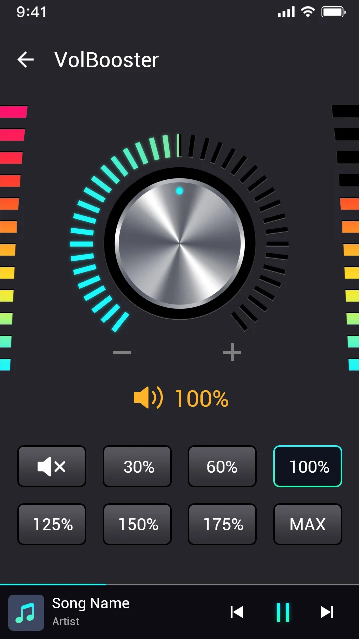 Volume & Bass Boost Equalizer screenshot