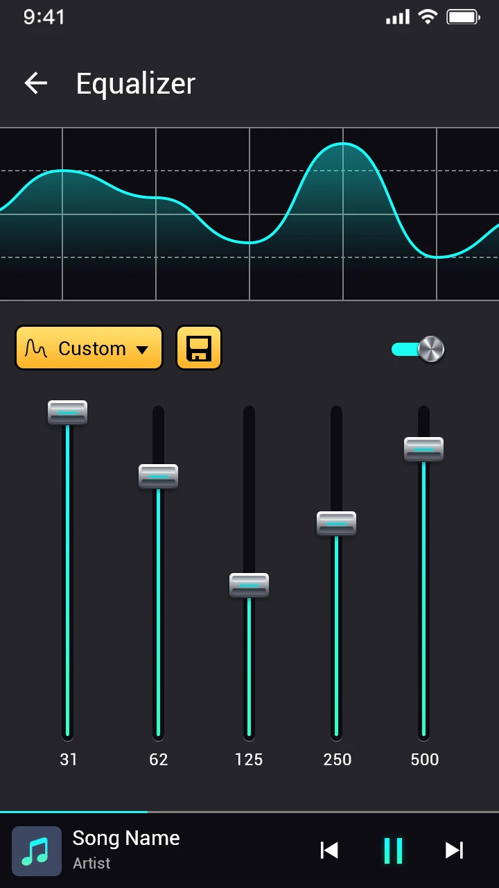 Volume & Bass Boost Equalizer screenshot