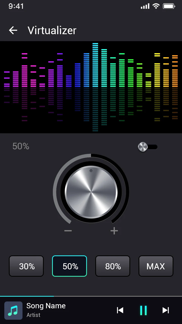 Volume & Bass Boost Equalizer screenshot